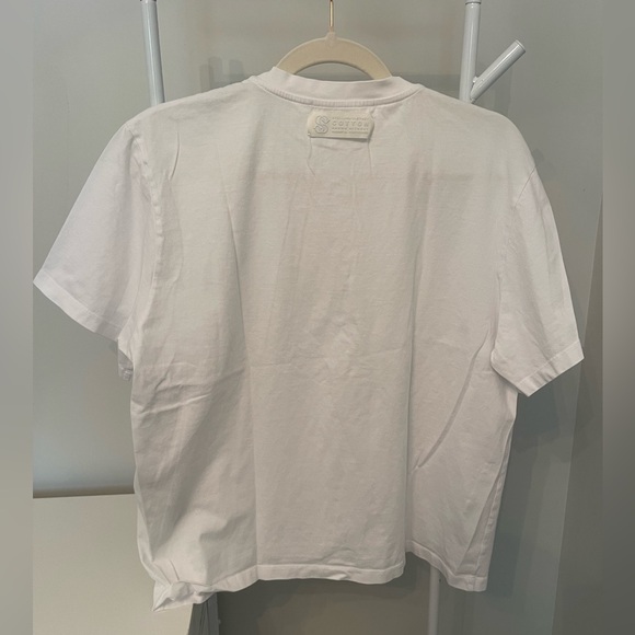Stella McCartney White Short Sleeve Tee - Picture 2 of 10